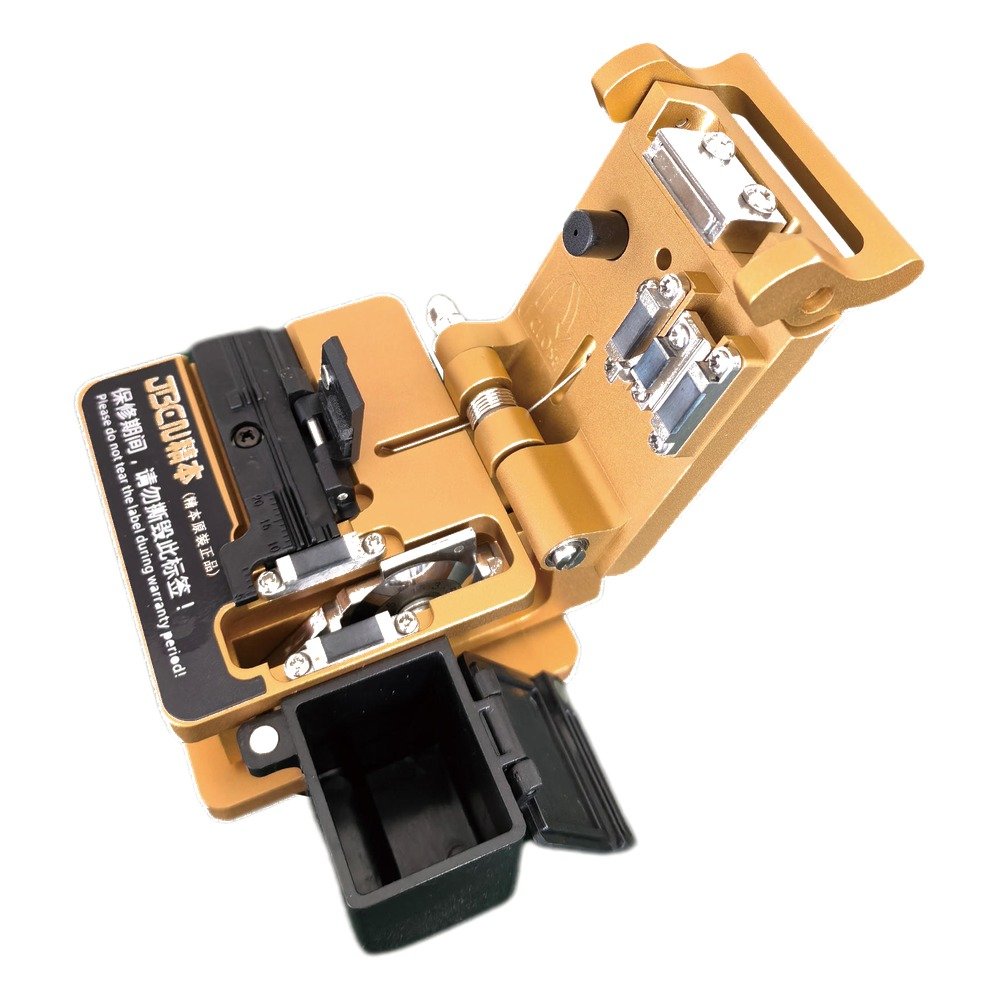 J-20 high precision fiber cleaver, open view