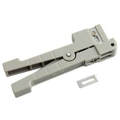 Coaxial cable stripper K-162 with adjustable blades